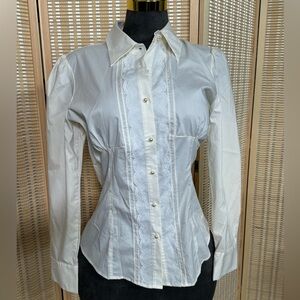 New York & Co Button Down Blouse - 10